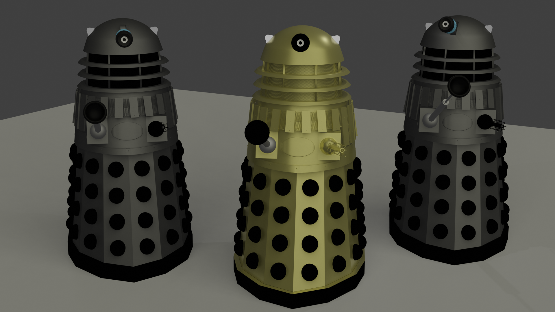 Day of The Daleks Grey Dalek preview image 2